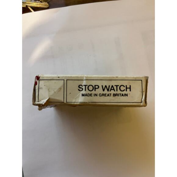 Vtg Edge-Mark 7 Jewel Mechanical Stopwatch 1/10 Sec Timer w/ Original Box - Picture 3 of 6